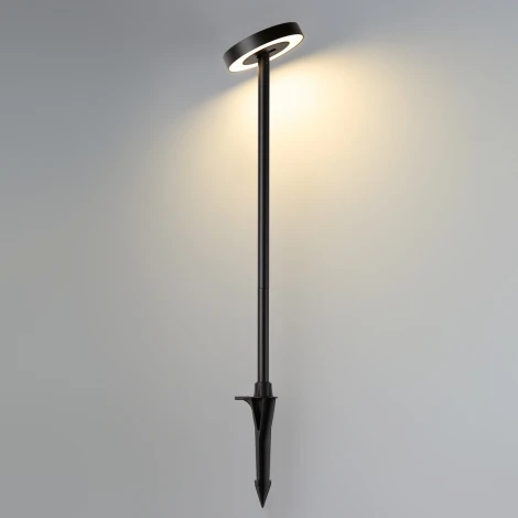 Грунтовый светильник светодиодный поворотный Odeon Light Disc 7189/6GL черный/металл IP65 LED 6W 3000K 220V-240V