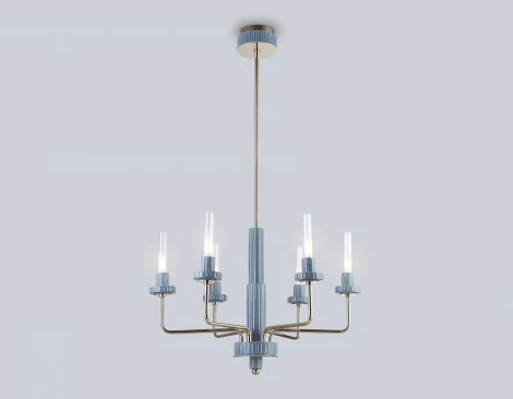 Потолочная люстра светодиодная на штанге Ambrella High Light LH53124