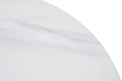 GY-10006 Стол журнальный мрам.стекло/золото d90*43см Garda Decor