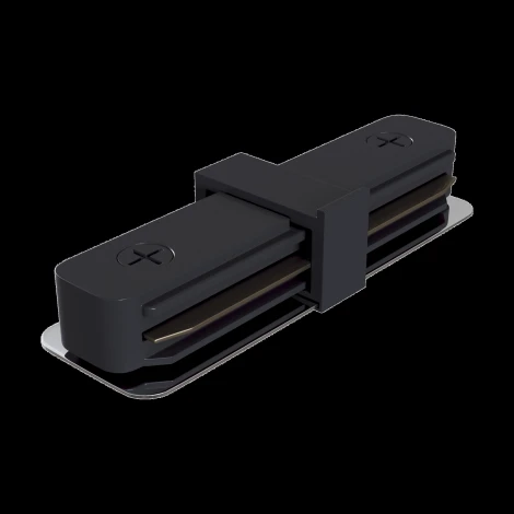 Коннектор прямой Unity черный (однофазный) Maytoni Technical TRA001C-11B (220V)