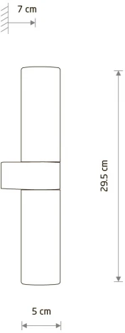 Настенный светильник IP44 Nowodvorski Natalie Brass 10727 (220V, круглые)