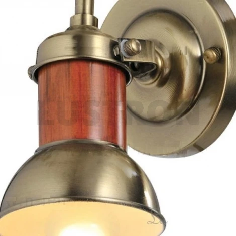 Спот N-Light 821 821-01-01 красное дерево+бронза
