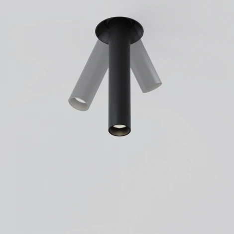 Встраиваемый светильник Maytoni Focus T C140TRS-L200-7W4K-B (LED, 220V, круглые)