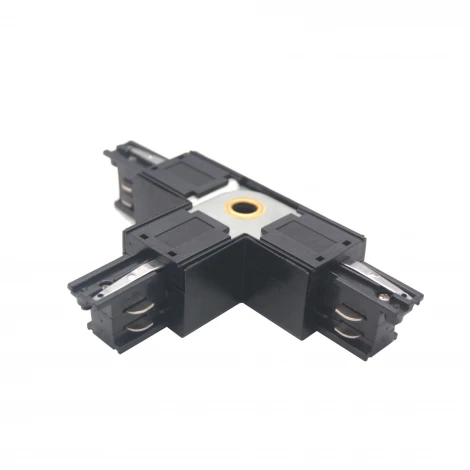 Коннектор Т-образный правый перекидной с подводом питания к треку 5040xx-(F)/(R) Lightstar Quattro 504137-FRPSR