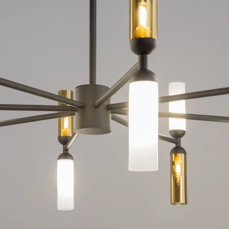 Потолочная люстра на штанге Maytoni Memory MOD177PL-16G (220V)