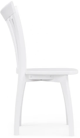 Деревянный стул Woodville Лидиос Лайт белый 515980