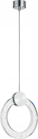 Подвесной светильник Simple Story 1085 1085-LED4PL (220V, хрусталь, на проводе, кольцо)