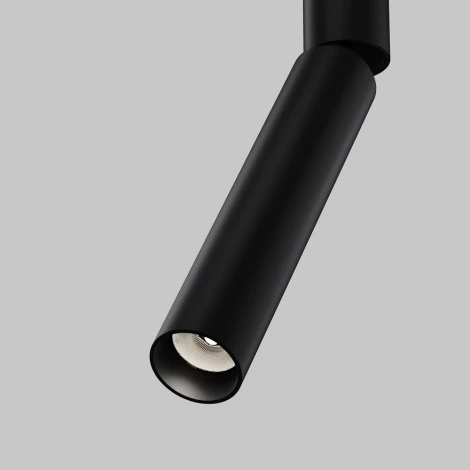 Трековый светильник однофазный 220V 6W Maytoni Focus T TR142-1-6W4K-B (LED, круглые)