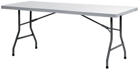 Стол складной пластиковый Сатурн белый