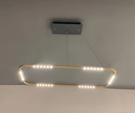 Подвесной светильник Kink Light Магни 08557-60*60,19-33 черный/золото