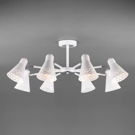 Потолочная люстра Eurosvet Trina 70100/8 белый