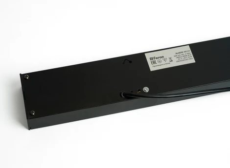 Светильник светодиодный линейный Feron ONE AL4030 48534 30W 4000K, черный (220V, на тросе)