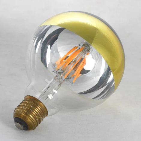 GF-L-2107 Лампочка светодиодная шар прозрачный/желтый E27 6W Lussole Edisson GF-L-2107
