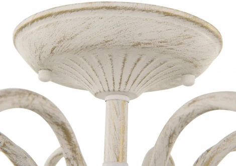 Потолочная люстра на штанге Arte Milano AM340800 340800/8 WT+G (220V)