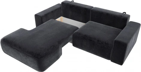 Диван угловой Лига-036 НПБ Классик левый угол Лига Диванов (Велюр) арт.127743L