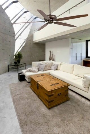 Вентилятор потолочный Faro Nisos, 5 лопастей, коричневый, вишня с орехом