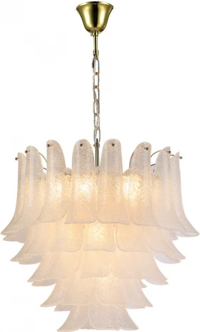 Подвесная люстра Newport 8800 8810/C gold white