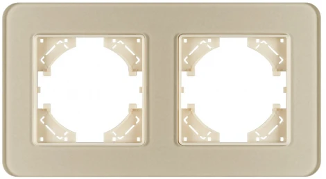 Рамка стеклянная FRM-OMALI-SFGS-2-GD (Arlight) 049711