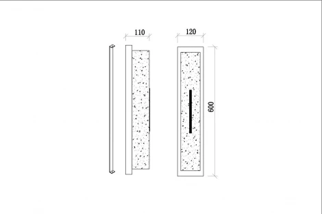 Настенный светильник Garda Decor 62GDW-92356