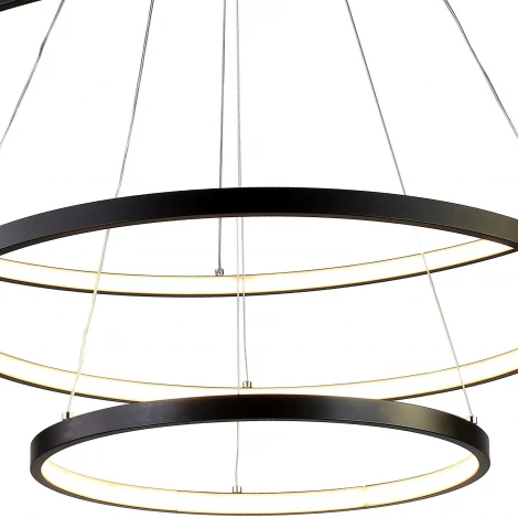 Подвесной светильник ярусный Favourite Giro 1764-18P (LED, 220V, на тросе, кольцо)