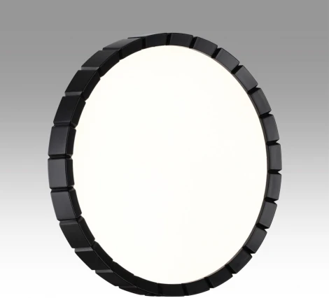 Настенно-потолочный светильник Sonex Atabi Black 7649/CL PALE SN пластик/белый/черный LED 30Вт 4000К D336 IP43 (220V, круглые)