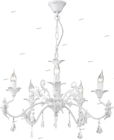 Подвесная люстра Arte Lamp Angelina A5349LM-5WH