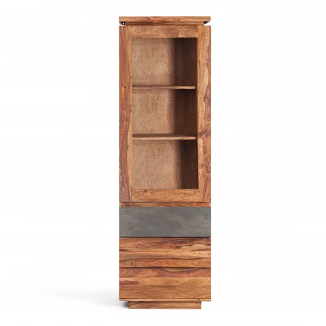 Витрина Secret de Maison Росвуд/Rosewood (мод. GK9801-192) массив палисандра/стекло, 60х40х192см, натуральный тонированный Tetchair 20456