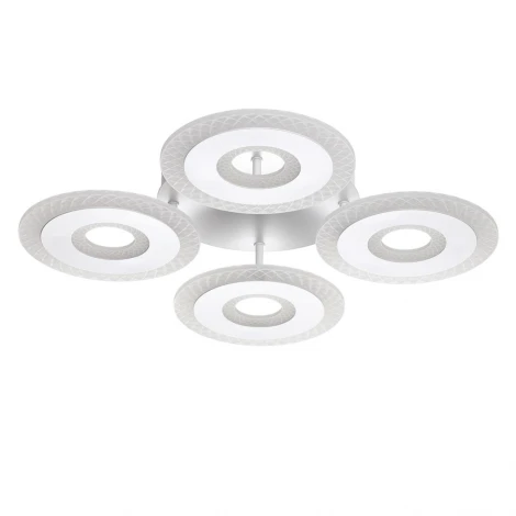 Потолочная люстра светодиодная Lumion Vandy 8016/70CL белый/прозрачный металл/акрилл LED 70W 220V 3000-6000K