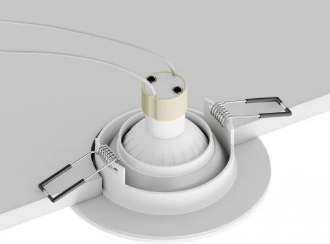 Встраиваемый светильник Hesby Lighting HSBL_0134 (220V, круглые, IP44)