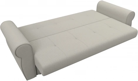 Диван-книжка Лига-019 (Бежевый/Рогожка) Лига Диванов арт.125610