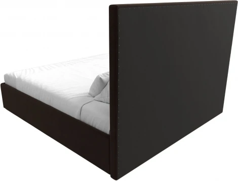 Кровать интерьерная Афродита 180 (Коричневый/Микровельвет) Лига Диванов арт.120589