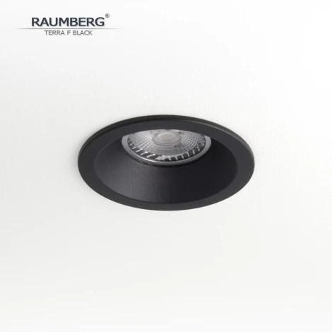 Встраиваемый светильник Raumberg Terra F TerraFBk Black