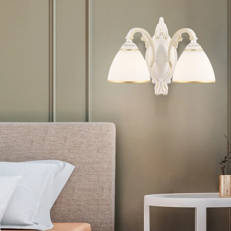 Бра Arte Milano AM340837 340837/2W WT+G (220V)