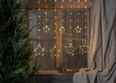 Гирлянда светодиодная Eglo DEW DROP STARS 411385