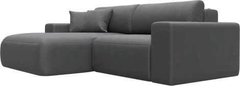 Диван угловой Лига-036 НПБ Классик левый угол Лига Диванов (Замша) арт.127741L