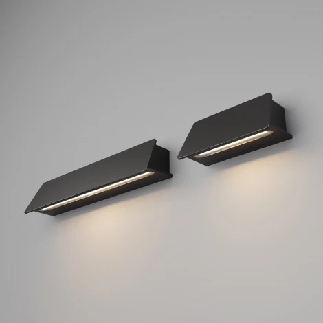 Настенный уличный светильник Maytoni Trupp O429WL-L10GF3K (LED, 220V, IP54)