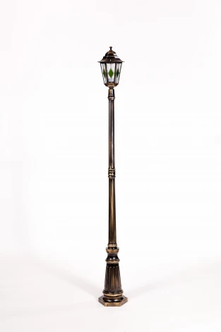 Наземный фонарь Oasis Light PETERSBURG lead GLASS 79809lg Gb