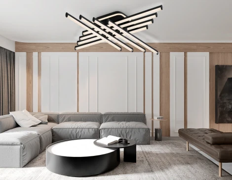 Потолочная люстра светодиодная с пультом Ambrella Comfort FL6262