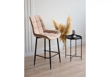 Барный стул Челси 360 бежевый (zd 210) / черный np 632558
