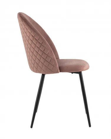 Стул Stool Group Lilly велюр пыльно-розовый 4 шт. УТ000040713
