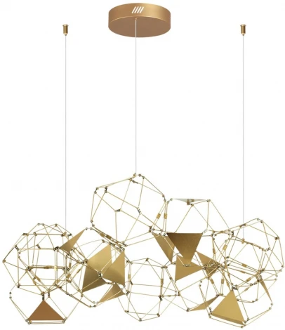 Подвесная люстра Odeon Light Trellis 5086/56L античная бронза/металл LED 56W 4000K 3360Лм (220V, на тросе)