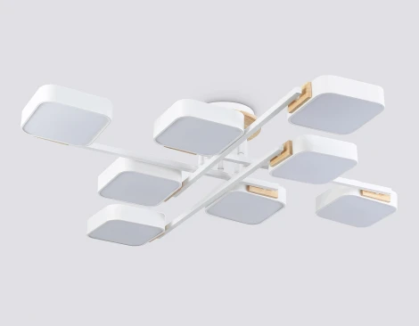 Потолочная люстра светодиодная на штанге с регулировкой цветовой температуры Ambrella COMFORT FL4888 (220V)