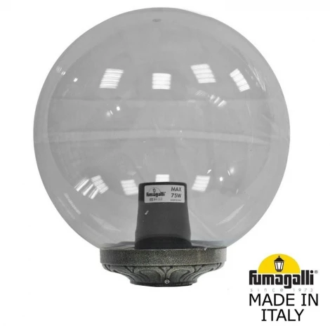 Уличный консольный светильник Fumagalli Globe 300 G30.B30.000.BZE27
