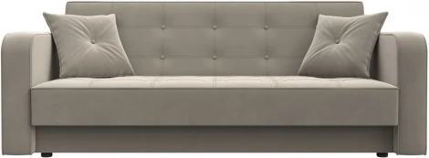 Диван-книжка Тур (Бежевый/Микровельвет) Лига Диванов арт.121780