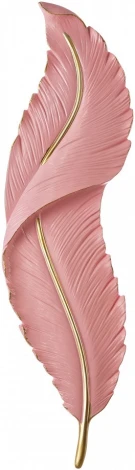 Бра светодиодное Arte Milano AM-268101 268101/D160/H630/19W/6K Pk (220V, перо)