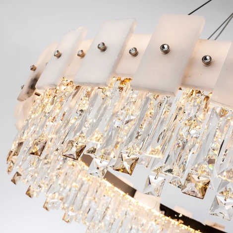 Подвесная люстра светодиодная с регулировкой цветовой температуры Modelux MODELUX ML.6980.800P GD