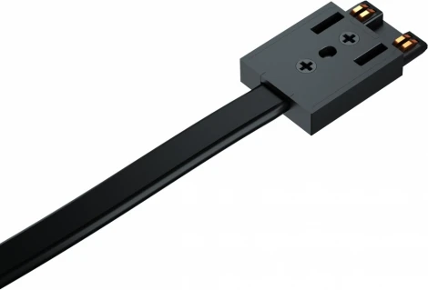 Ввод питания для ультратонкого шинопровода iLedex Vision48/25 POWER INN 4825-L3000-BK