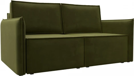 Диван прямой Либерти мини (Зеленый/Микровельвет) Лига Диванов арт.121903