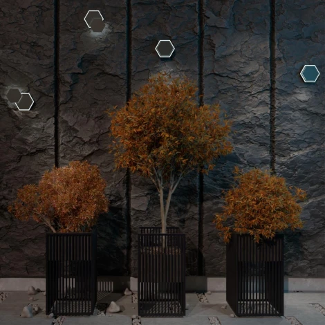 Настенный уличный саетильник светодиодный Novotech Smena 359163 STREET черный IP54 LED 4000K 16W 220V