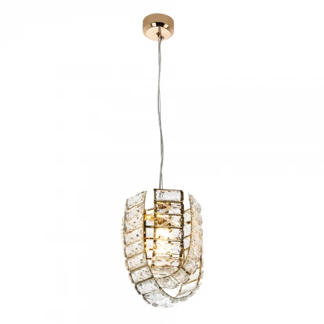 Подвесная люстра хрустальная Modelux ML.755.2 GD